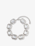 Self Portrait Women Silver Crystal Necklace