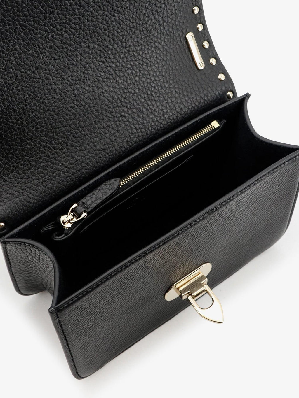 Valentino Garavani Women Rockstud Leather Crossbody Bag With Stud Detail