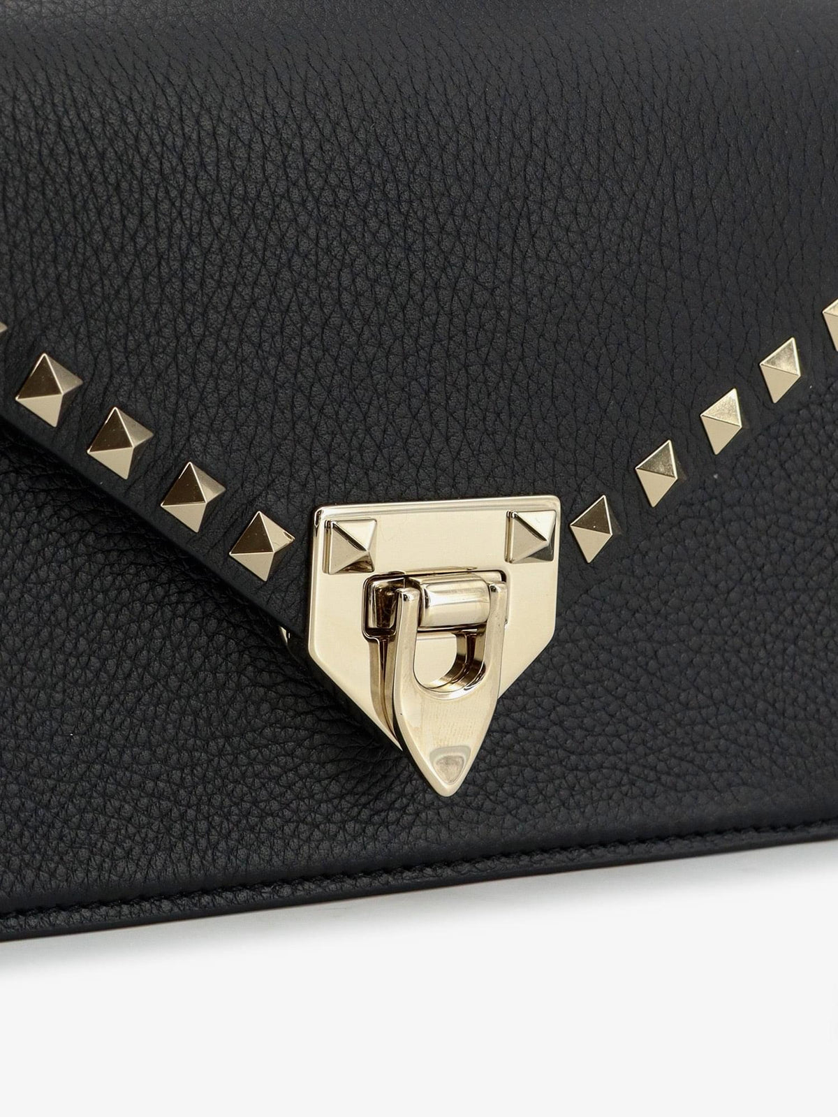 Valentino Garavani Women Rockstud Leather Crossbody Bag With Stud Detail