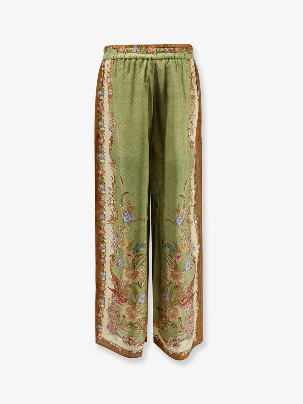 Zimmermann Women Indra Silk Trousers