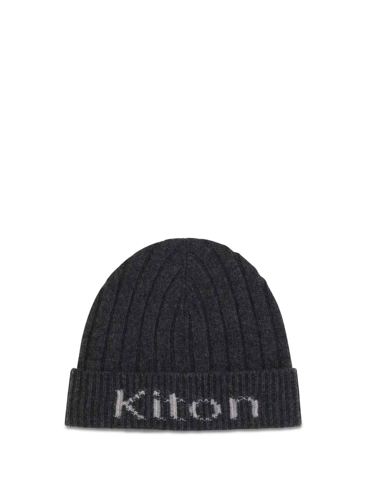 Kiton Men Wool Beanie Hat