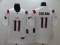 Men's New England Patriots Julian Edelman #11 White Game Player jersey
