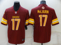 Men's Washington Commanders Terry Mclaurin #17 Red Game Player jersey