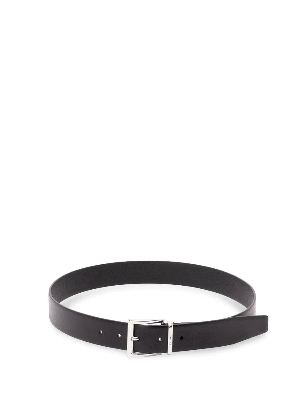 Prada Men Saffiano Leather Reversible Belt