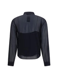 Gucci Women Stretch Silk Chiffon Shirt