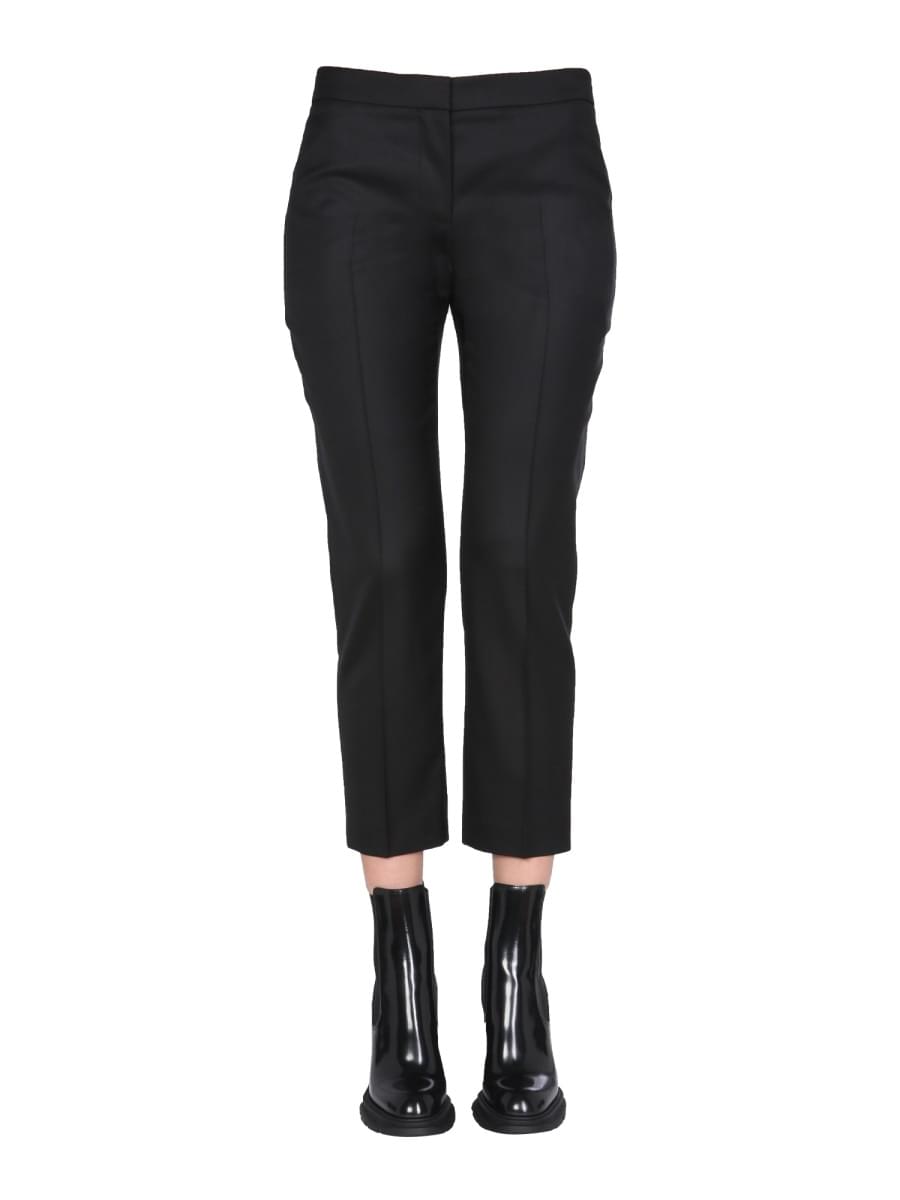 Alexander Mcqueen Women Cropped Trousers