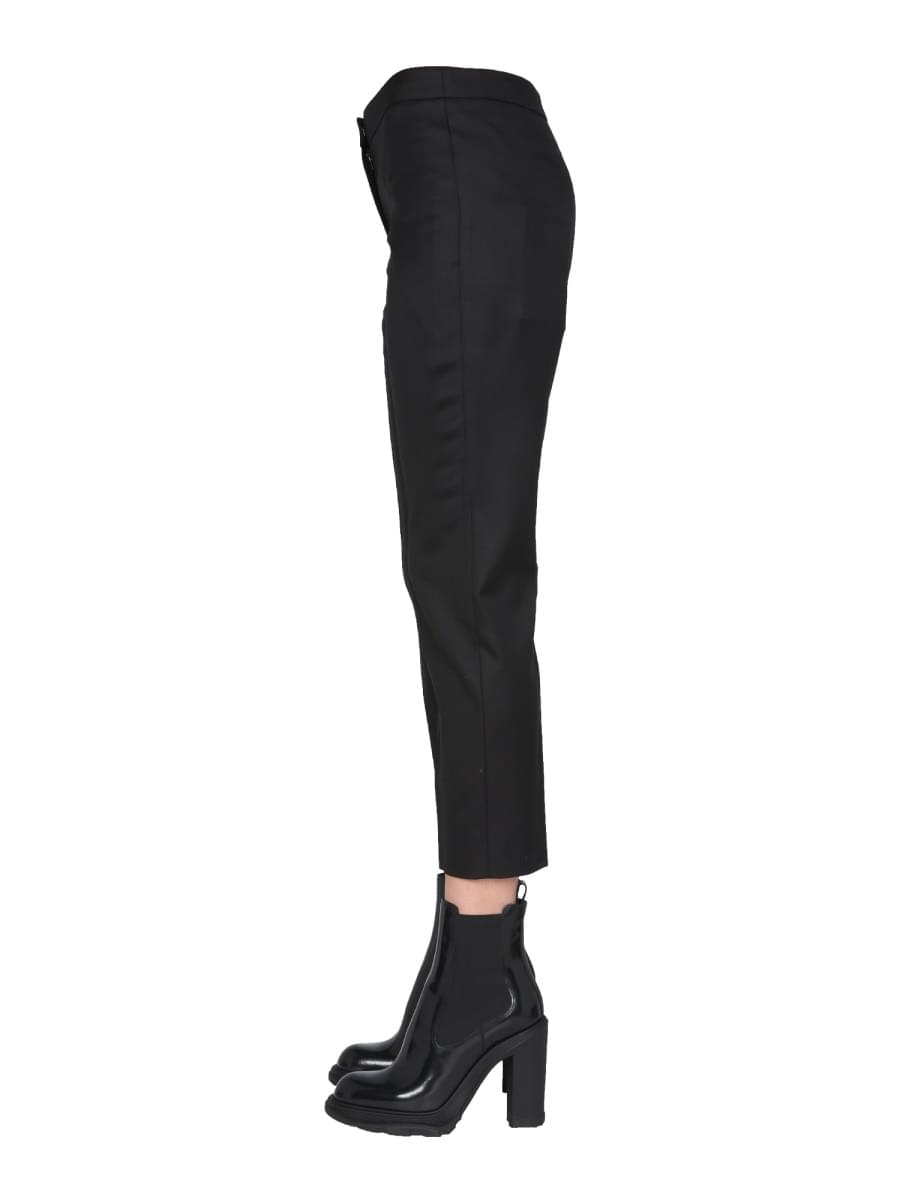 Alexander Mcqueen Women Cropped Trousers