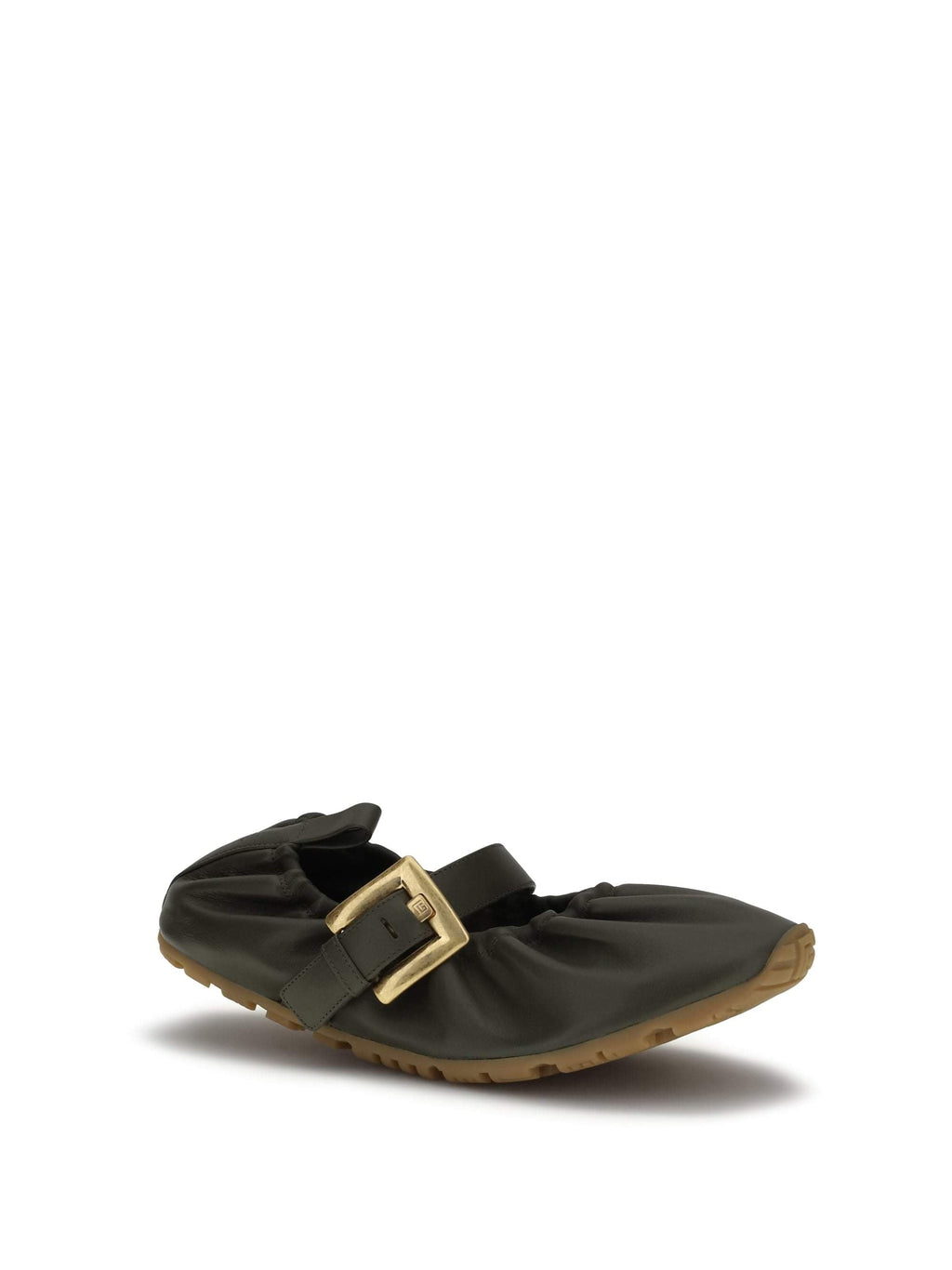 Balmain Women Buckle Strap Ballerinas