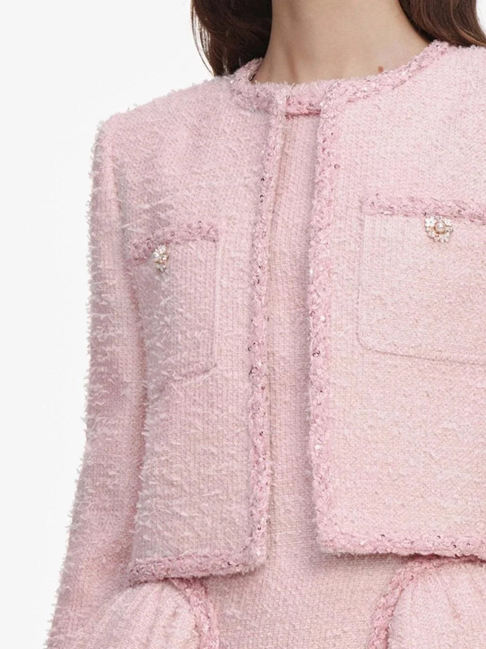 Self-Portrait Women Boucle Jacket