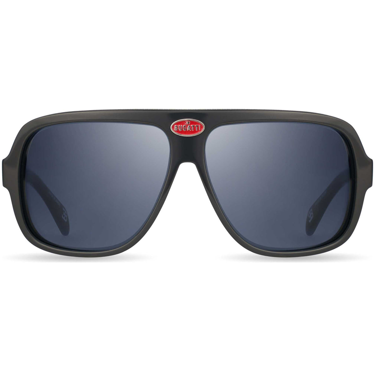 Bugatti Men's 60 mm Grey Sunglasses