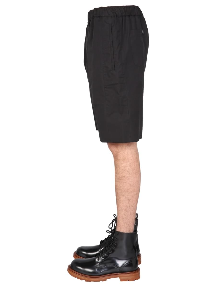 Alexander Mcqueen Men Gabardine Bermuda