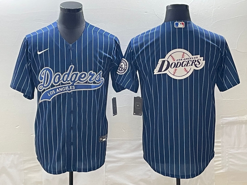 Men's Los Angeles Dodgers Blue Player jersey Joint Edition