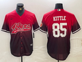 Men's San Francisco 49ers George Kittle #85 Scarlet Player jersey