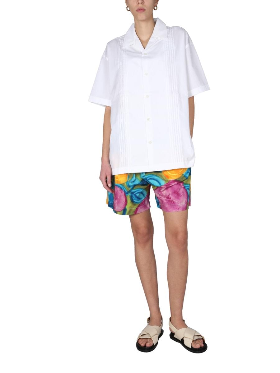 Marni Women Multicolor Print Bermuda