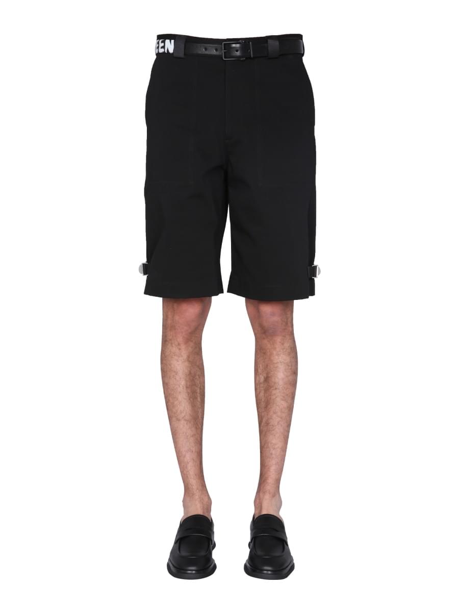 Alexander Mcqueen Men Regular Fit Bermuda