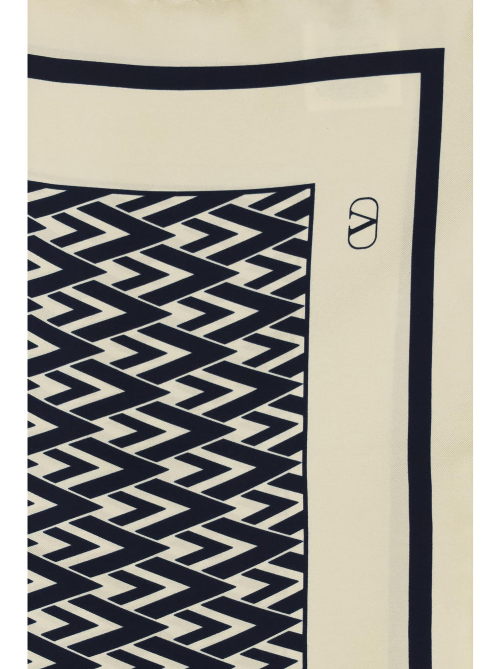 Valentino Garavani Women Toute La V Silk Scarf