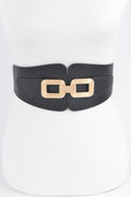 Wide Metal Link Elastic Belt