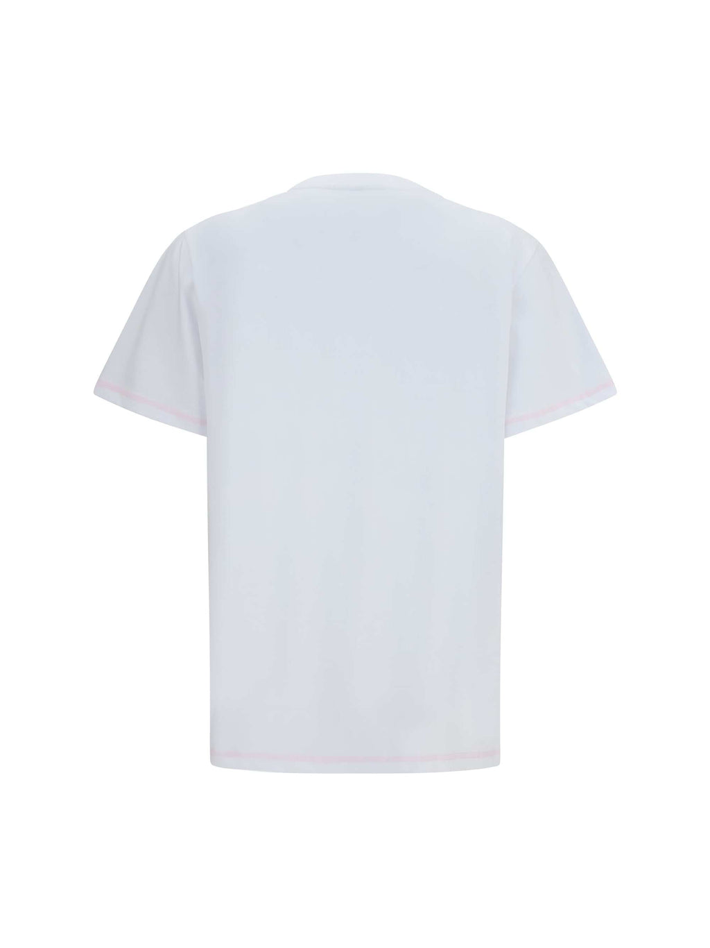 Ganni Women Cotton Raspberry T-Shirt