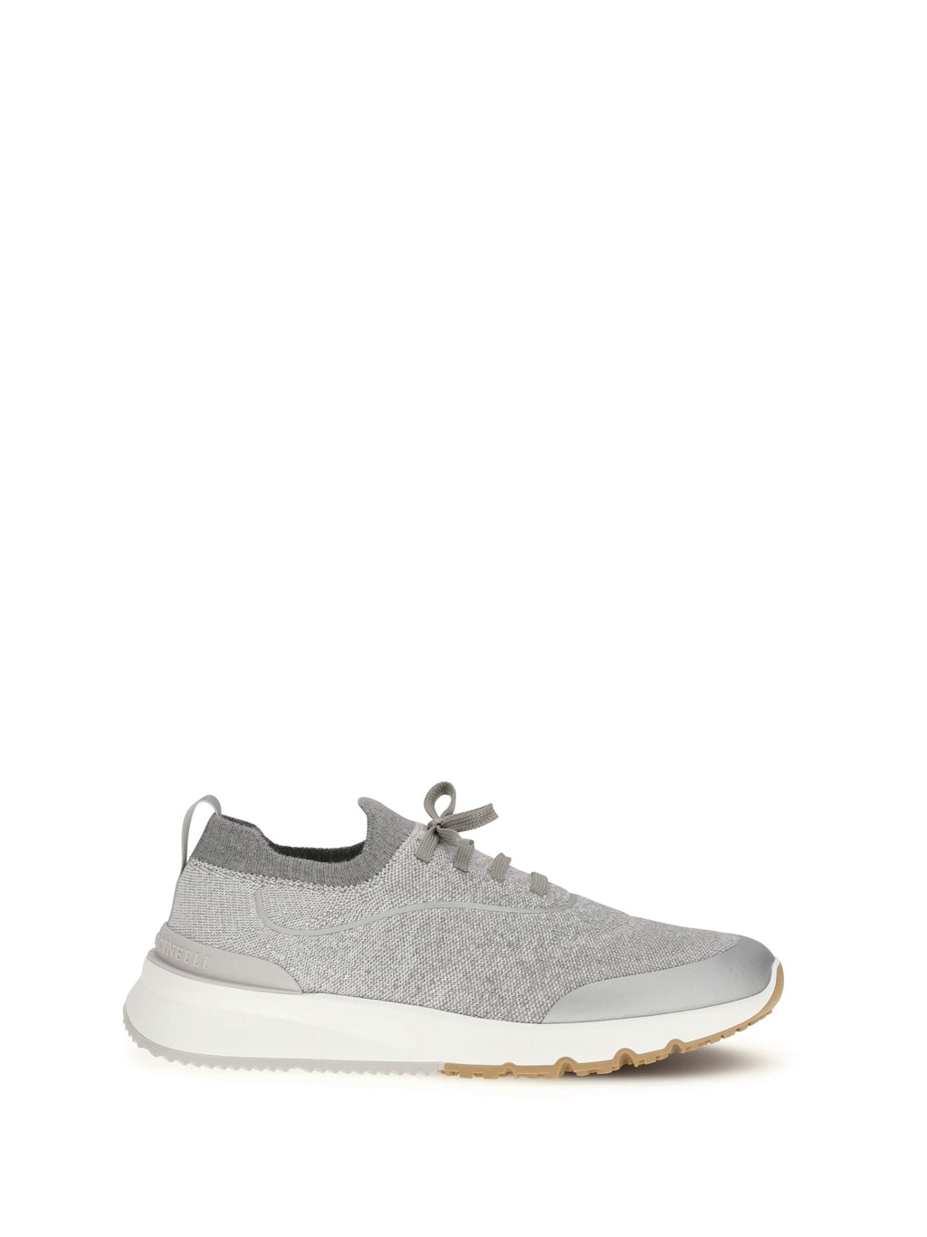 Brunello Cucinelli Men Techno Cotton Knit Sneakers Runners