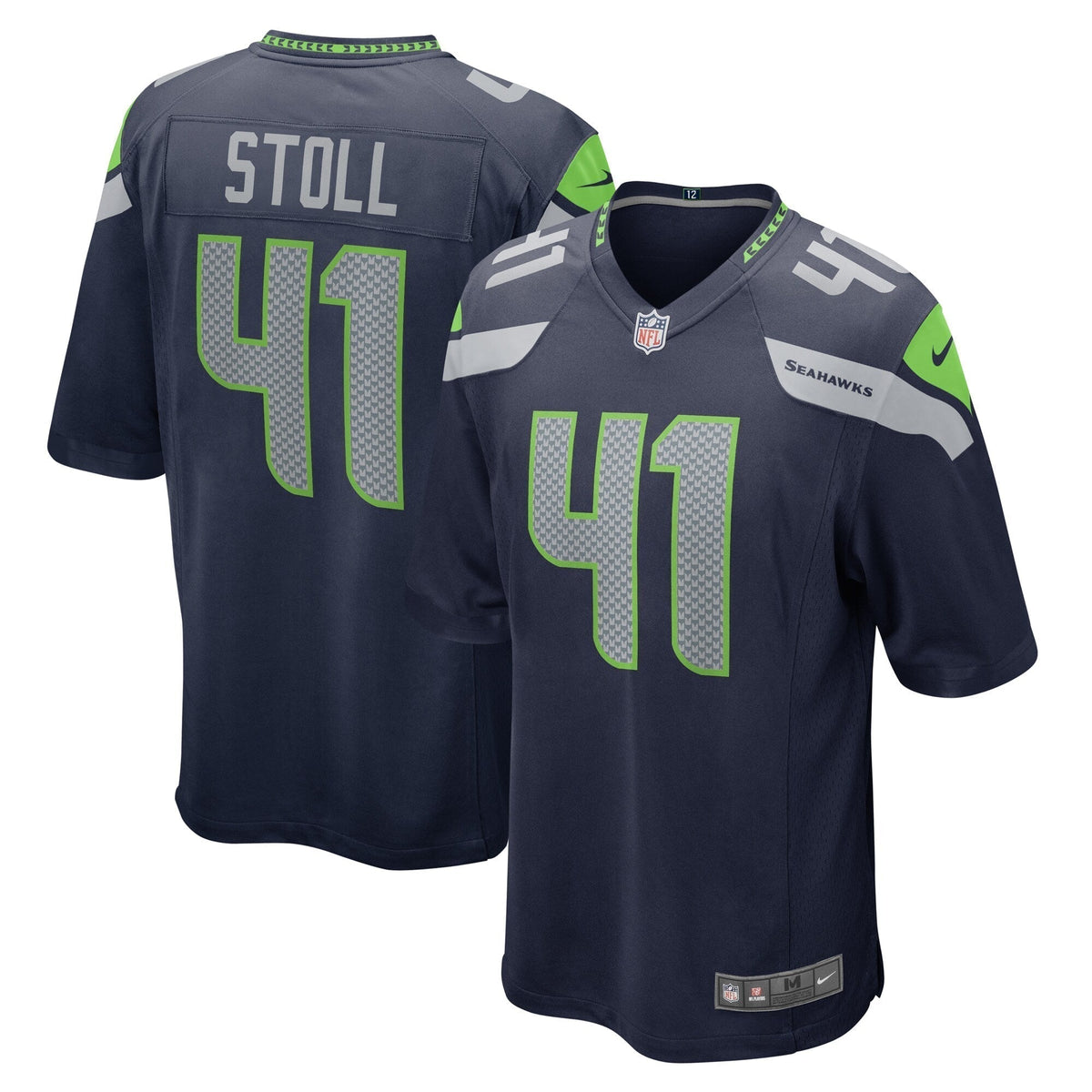 Chris Stoll Seattle Seahawks Nike  Game Jersey -  College Navy