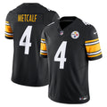 Pittsburgh Steelers DK Metcalf Black Team Vapor F.U.S.E. Limited Jersey