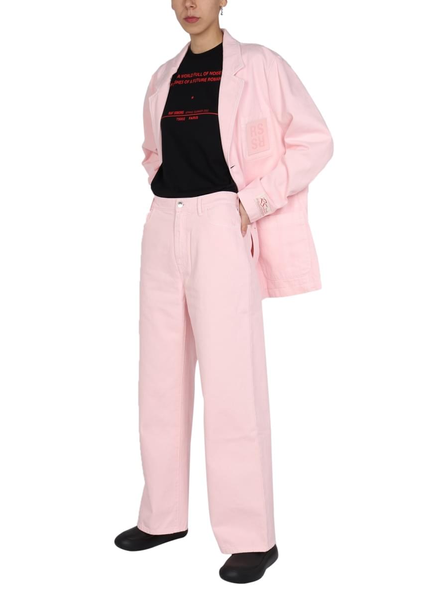 Raf Simons Women Wide Leg Pants