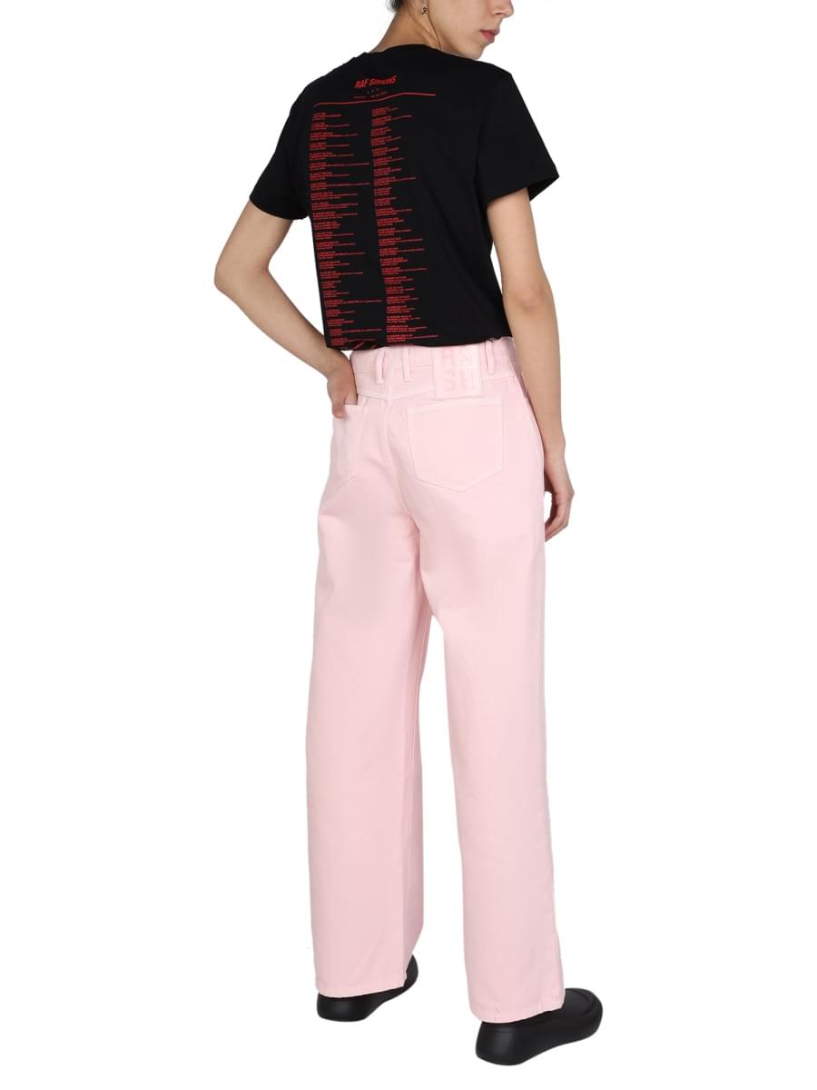 Raf Simons Women Wide Leg Pants