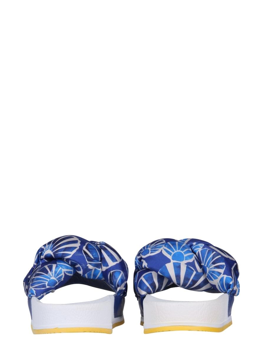 La Doublej Women Braid Slide Sandals