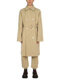 Bottega Veneta Men Nylon Trench Coat