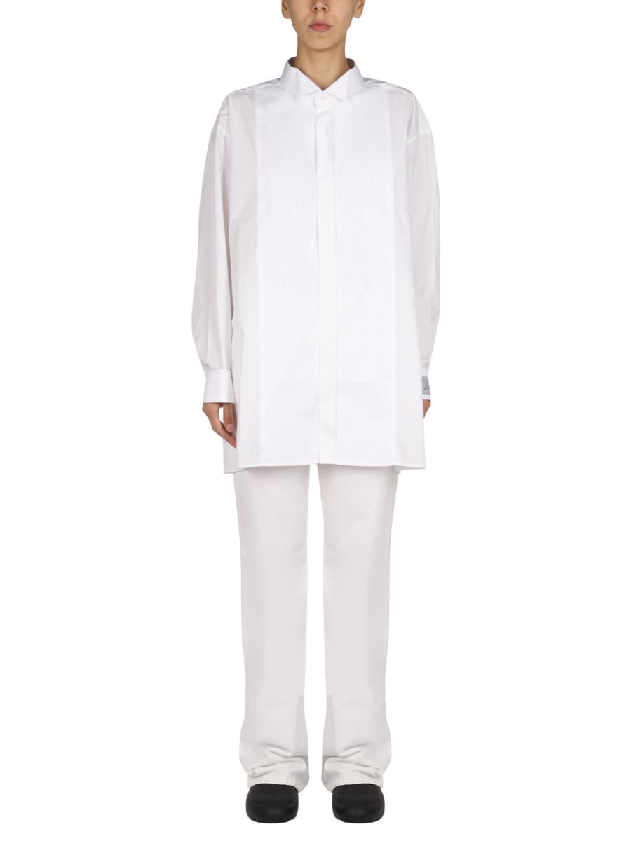 Raf Simons Women Logo Patch Shirt
