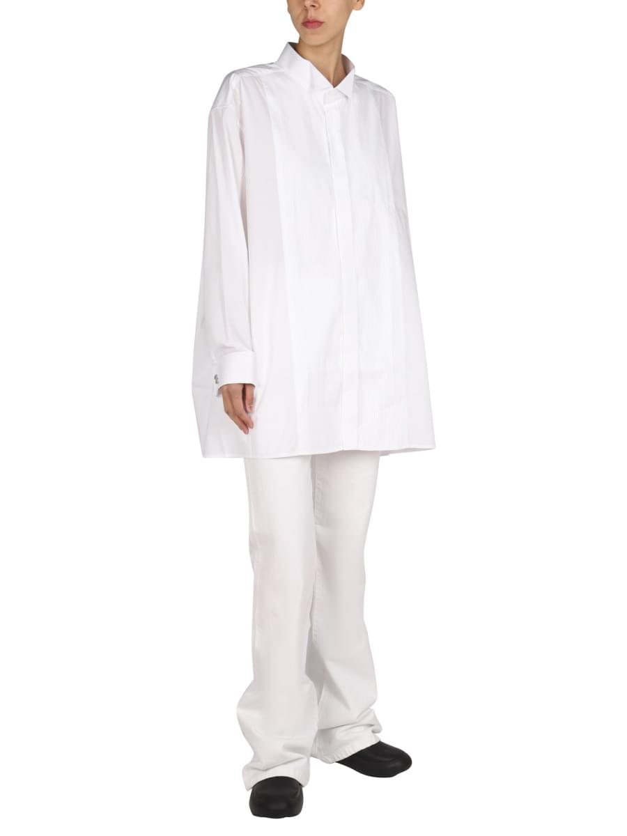 Raf Simons Women Logo Patch Shirt