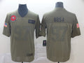 Men's San Francisco 49ers Nick Bosa #97 Brown Authentic Game jersey