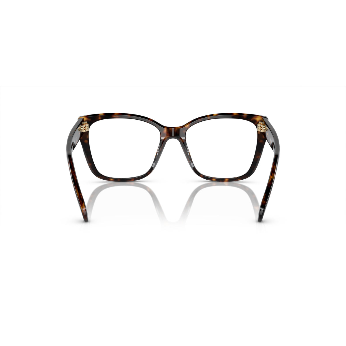 0Sk2008 Oversized Square Frame Eyeglasses with Tortoiseshell Pattern