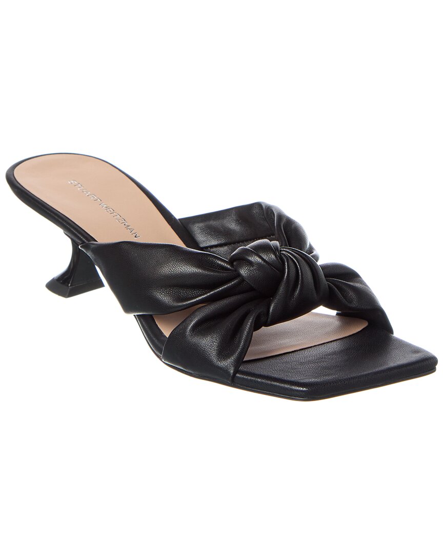 Stuart Weitzman Playa Knot Leather Sandal