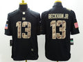Men's New York Giants Odell Beckham Jr. #13 Black Authentic Game jersey