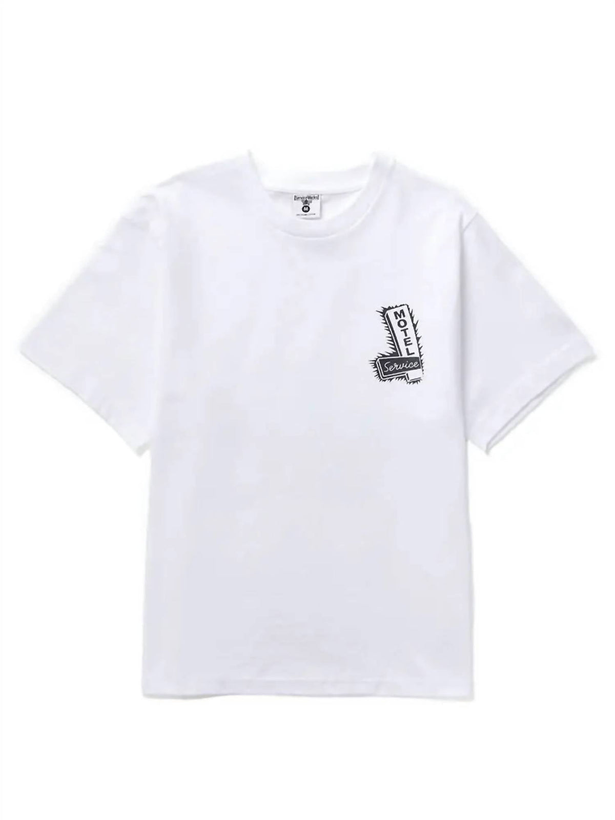 Unisex Motel Tee In White