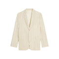 Celine Wool Striped Blazer Men