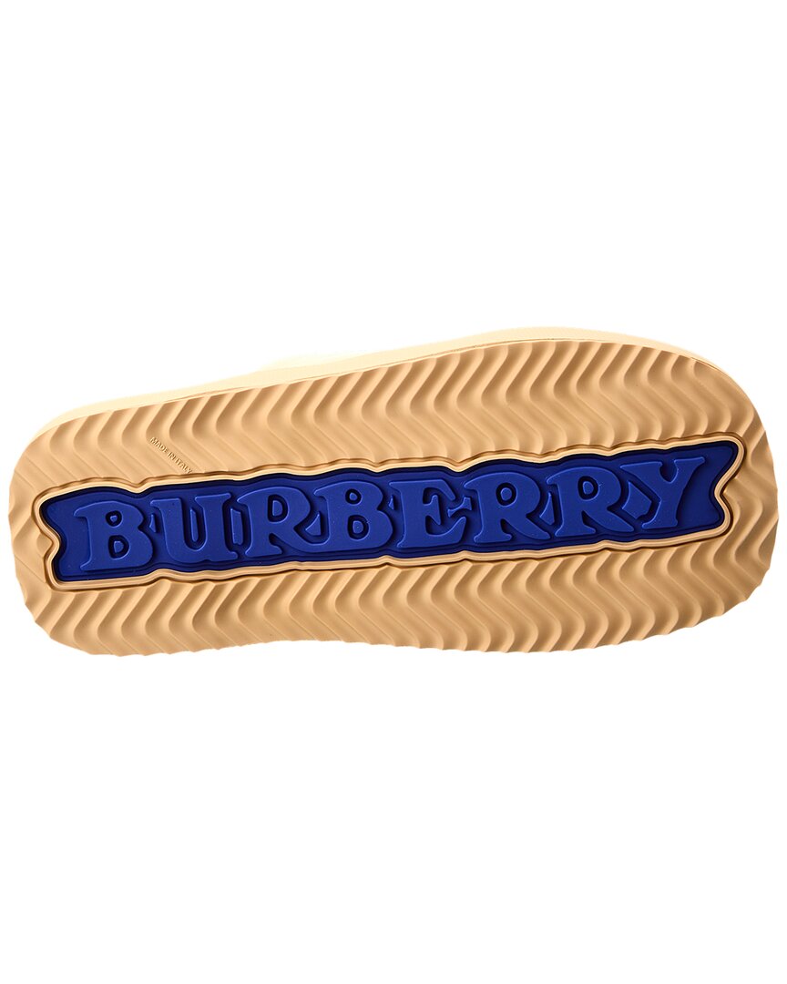 Burberry EKD Slab Leather Slide