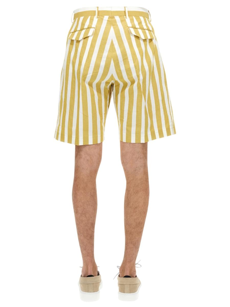 Paul Smith Men "Deckchair Stripe" Bermuda