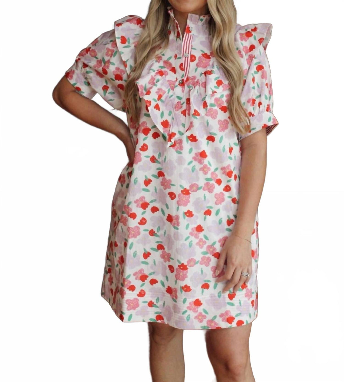 Estelle Mini Dress In Multi