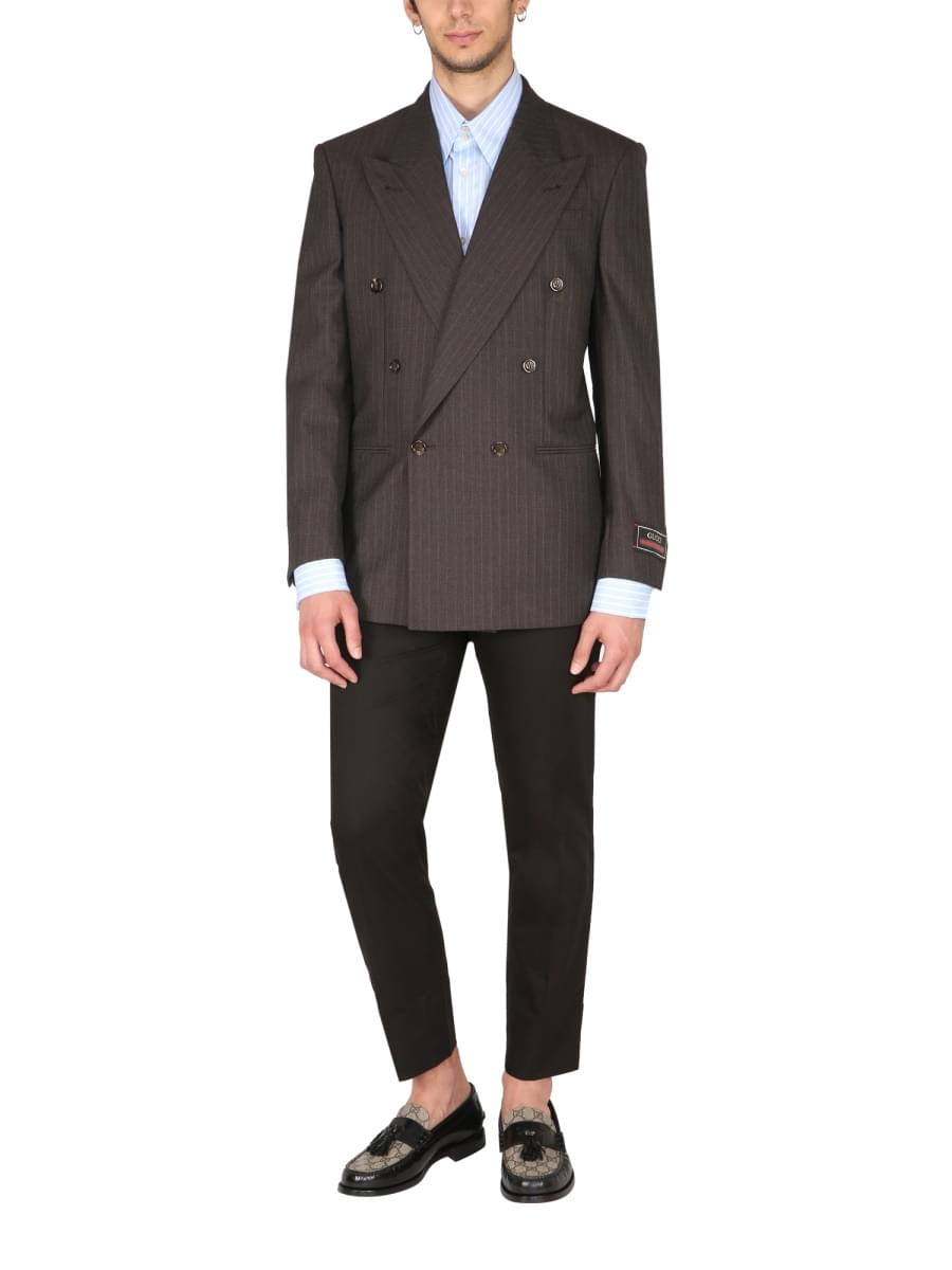 Gucci Men Double-Breasted Jacket