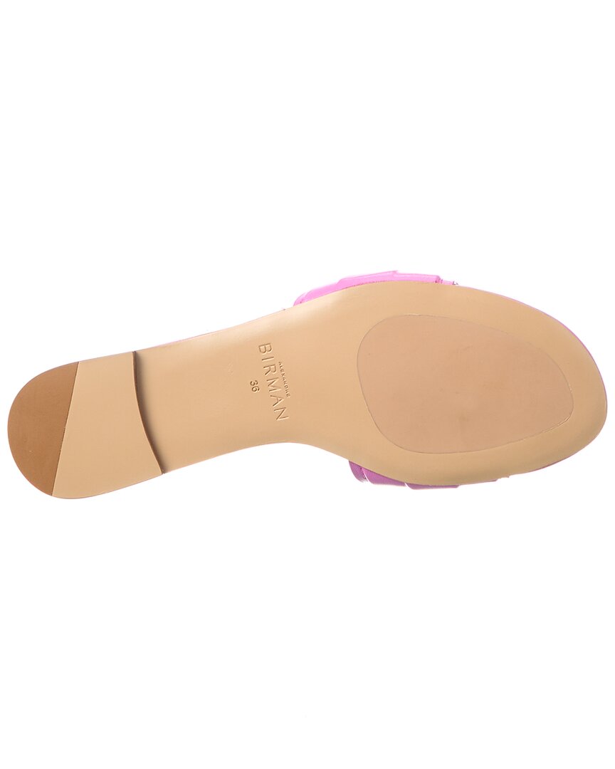 Alexandre Birman Padded Clarita Leather Slide