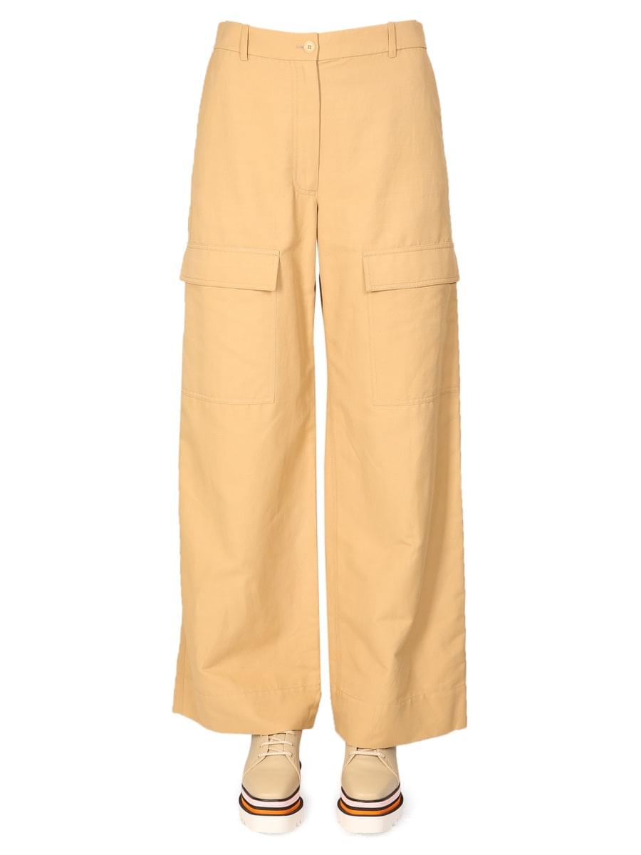 Stella Mccartney Women Wide Leg Cargo Pants