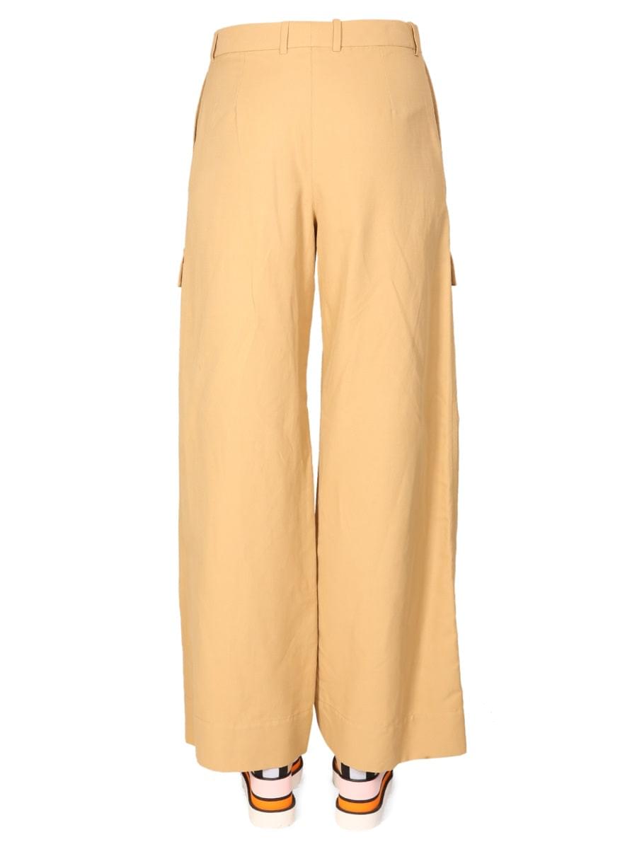 Stella Mccartney Women Wide Leg Cargo Pants