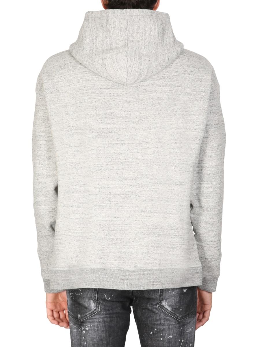 Dsquared Men Camo Patch Herca Anorak Sweatshirt
