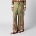 Zimmermann Indra Relaxed Trousers With Floral Print Women