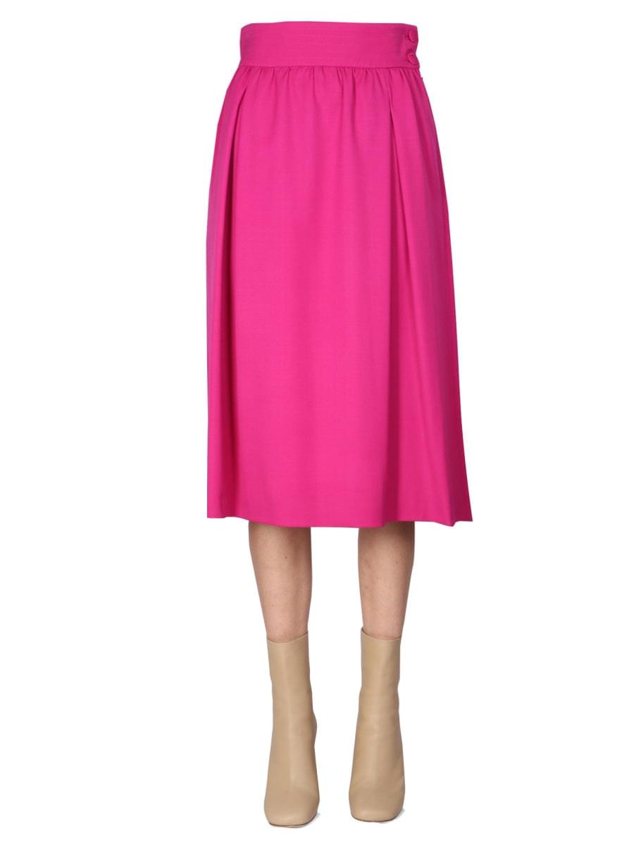 Moschino Women Flared Midi Skirt