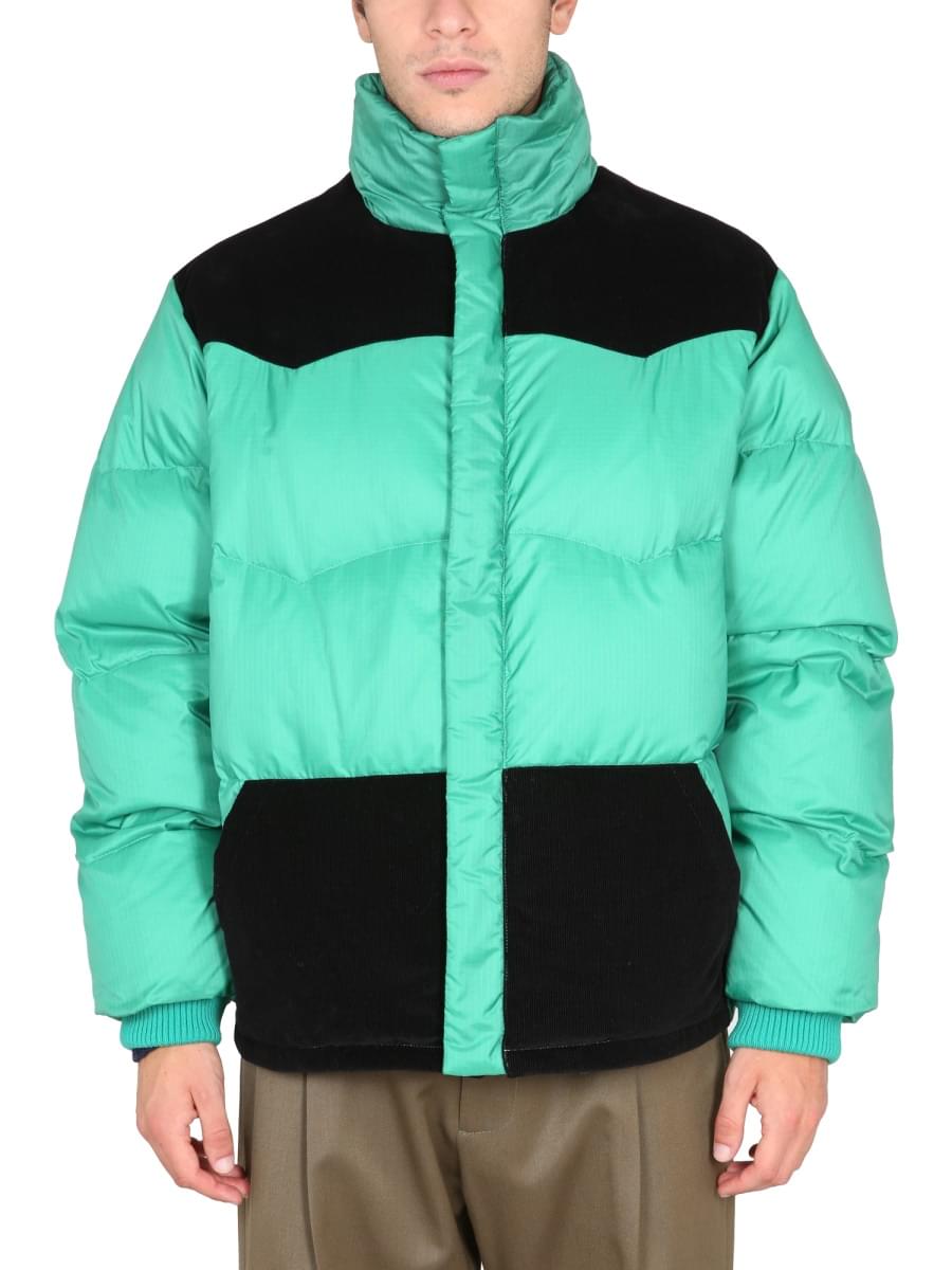 Marni Men Color-Block Down Jacket