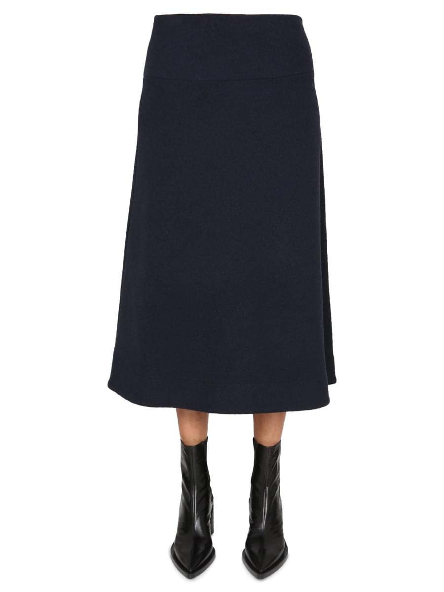 Jil Sander Women Wool Skirt