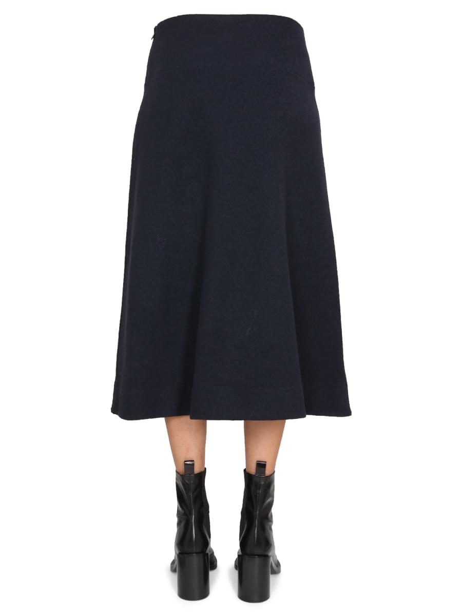 Jil Sander Women Wool Skirt